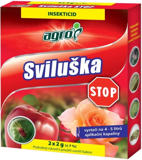 Agro Sviluškar Stop – kontaktno sredstvo proti pršicam 2×2 g