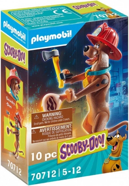 PLAYMOBIL SCOOBY-DOO! zbirateljska figurica gasilec