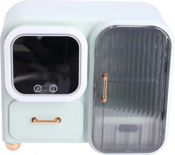 Organizator za kozmetiko in nakit – svetlo zelen