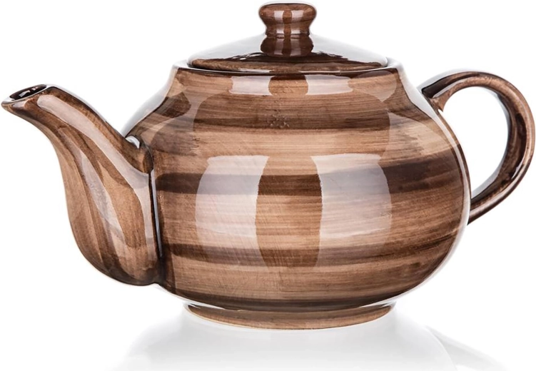 Keramični čajnik 0,9 l PALAS rjav