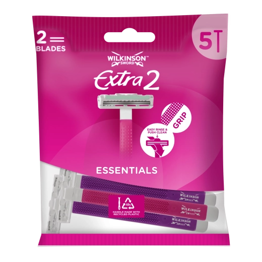Women's Disposable Razor WILKINSON Extra 2 Beauty, 5 pcs