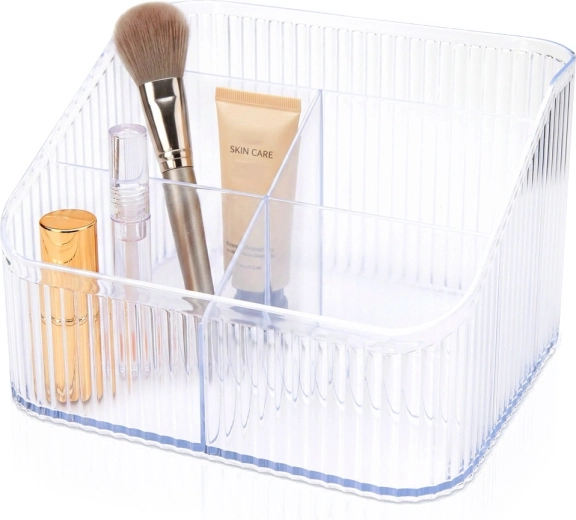 Prozoren organizator za kozmetiko Eleganza 18 × 15 × 11 cm