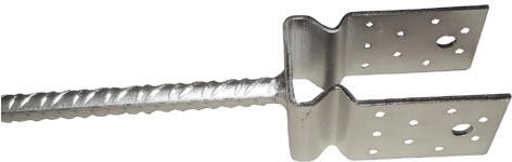 Sidro za vijačenje v zemljo 100 × 100 mm PROFI