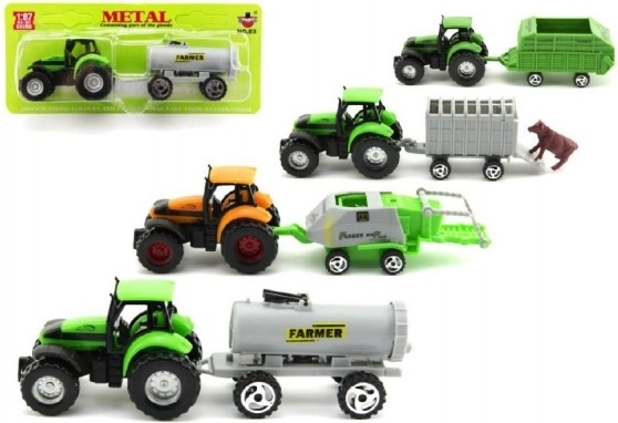 Traktor s prikolico za otroke