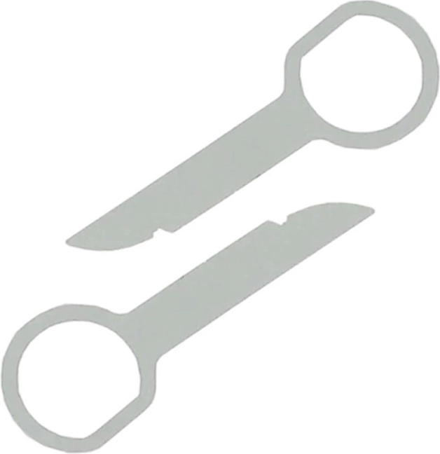 Velik ključi za demontažo avtoradia 9 cm