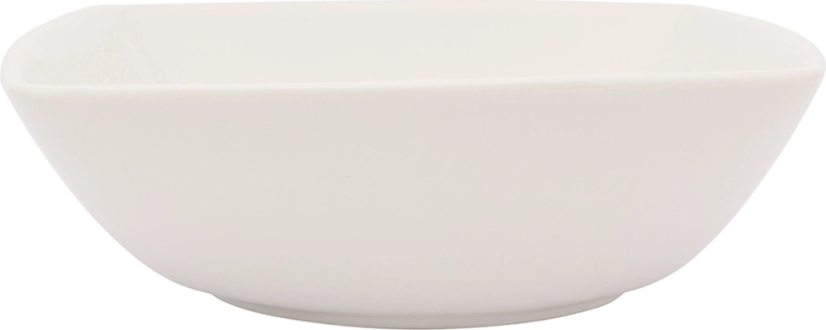 Globok porcelanast krožnik REGULAR new 17 cm kremne barve 740 ml