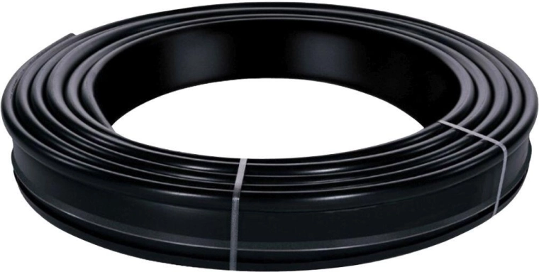 Robnik trate Garden Diamond 11,5 cm × 6 m črn