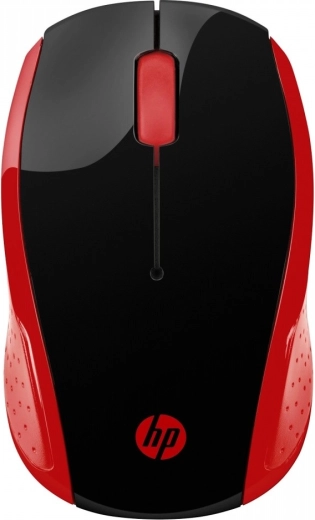 Brezžična miška HP 200 Empress Red