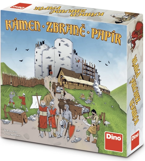 Kamen, orožje, papir II (družabna družinska igra)
