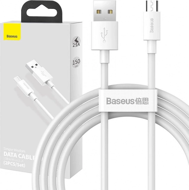 Set podatkovnih kablov Baseus USB na Micro 2,1A 1,5m