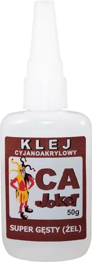Sekundno cianoakrilatno lepilo Joker, super gosto gelno, 50 g
