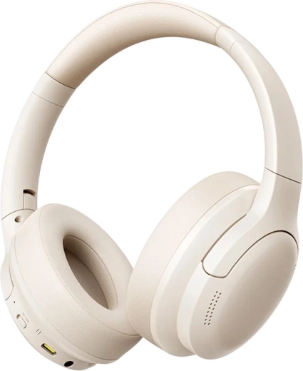 Baseus Bass BH1 Lite brezžične naglavne slušalke Bluetooth 6.0 bež