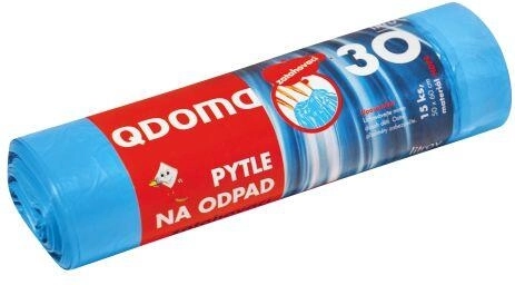 Vrečke za odpadke z zatezno vrvico 30–35 l, 50 × 60 cm, 15 kos