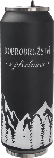 Nerjaveča termoska v obliki pločevinke gore CZ 0,7 l
