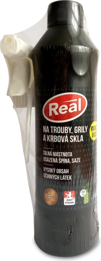 Real čistilo za pečice, žare in kaminska stekla 550 g