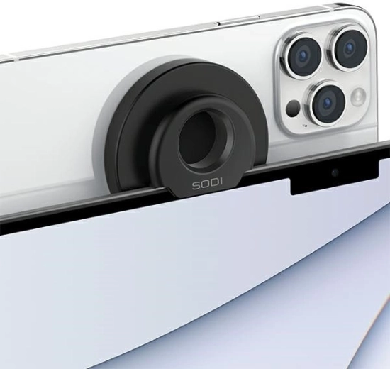 Magnetni nosilec za MacBook z MagSafe Sodi BM-300 črn