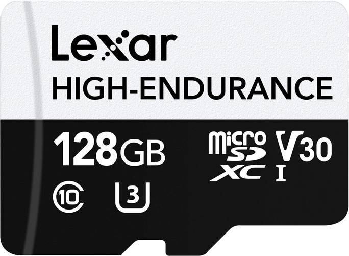 Pomnilniška kartica Lexar High-Endurance microSDHC/microSDXC 128 GB