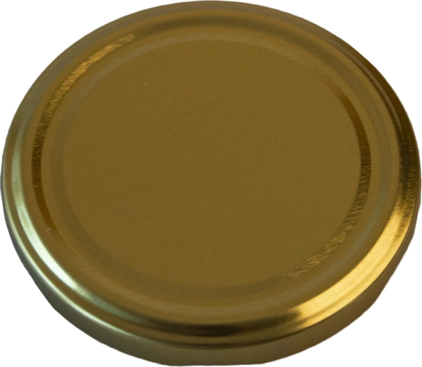 Pokrovčki za vlaganje Twist 82 mm zlati (10 kos)