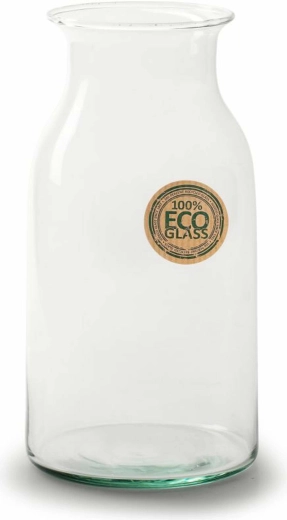 Vaza eco nobles prozorna 18 × 9,5 cm