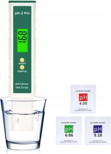 Merilnik pH vode RENEW FORCE PH-2 Pro z ATC in kalibracijskim kompletom