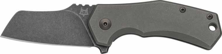 Fox Knives Italico žepni nož 6 cm, titan, PVD Stonewash, s sponko