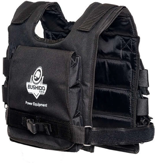 Utežni telovnik DBX Bushido kratek 1–15 kg