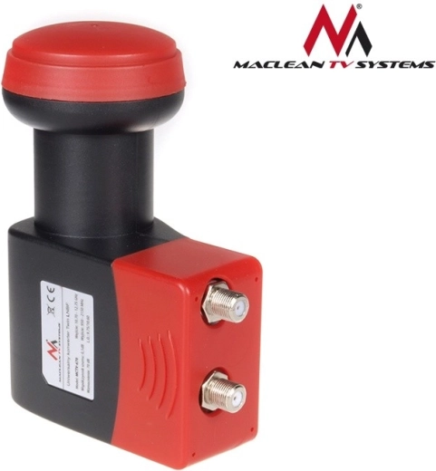 Satelitski dvojni LNB MACLEAN MCTV-670 z visokim ojačenjem