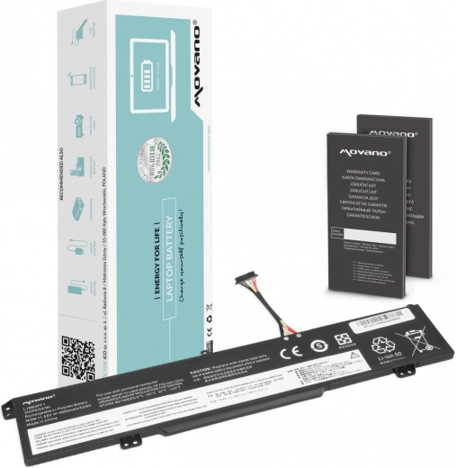 Movano baterija L18M3PF1 za Lenovo IdeaPad L340-15IRH in L340-17IRH (4600 mAh, 53 Wh)