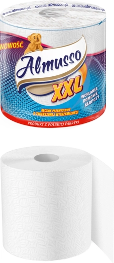 Kuhinjske brisače ALMUSSO XXL, 2-slojne, 1 rola, FSC