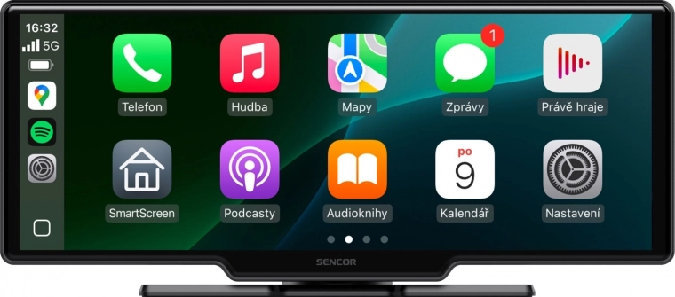 Brezžični 10,26" avtomobilski zaslon z Apple CarPlay in Android Auto z zadnjo kamero