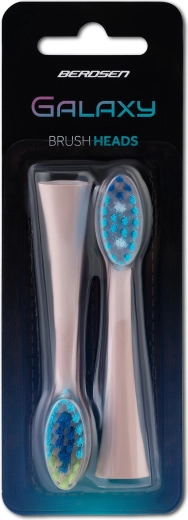 Nadomestni nastavki za sonično zobno ščetko BERDSEN Galaxy, 2 kosa