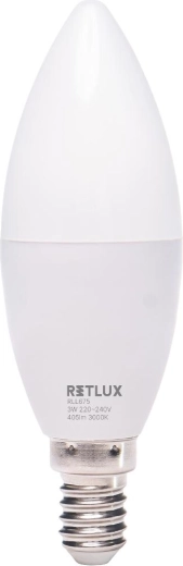 Retlux LED candle bulb E14 3 W warm white