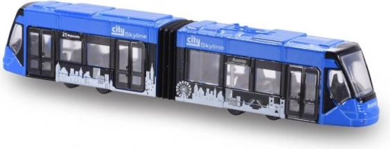 Tramvaj Siemens Avenio kovinska modra