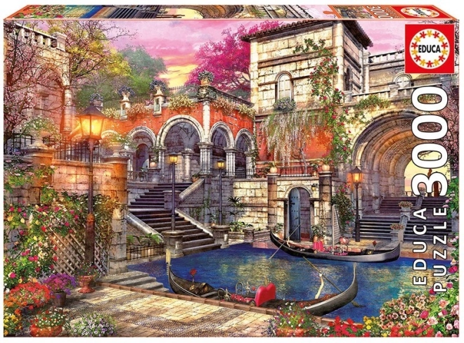 Educa puzzle Snubitve v Benetkah 3000 koščkov