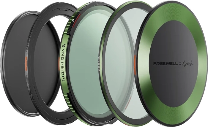 Komplet magnetnih filtrov Freewell Brandon Li VND/CPL 77 mm