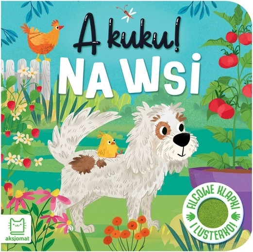 A kuku! Na vasi – filcni zavihki in ogledalce (interaktivna knjiga za otroke)