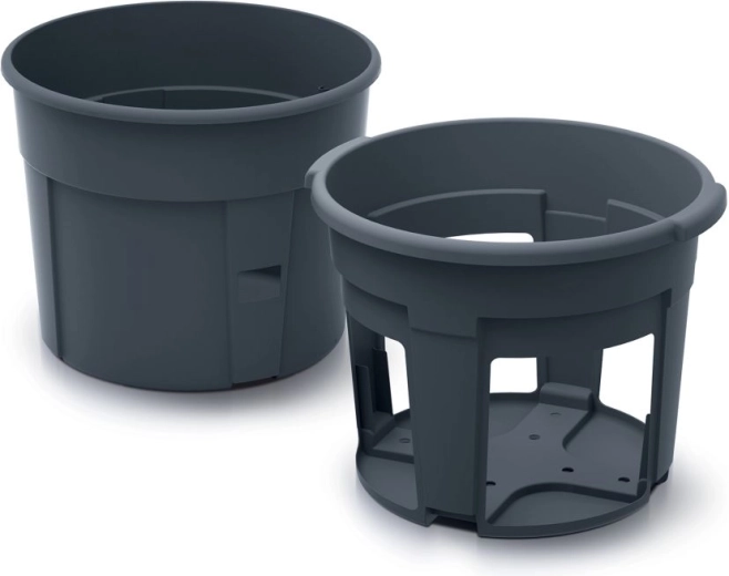 Cvetlični lonec za gojenje krompirja Potato Grower antracit 29,5 cm