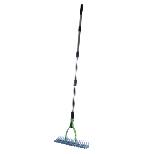 Grabljice za ročno vertikutacijo trate 39 cm