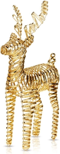 Golden Light-Up Reindeer 60 LED 60 cm