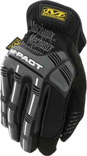 Delovne rokavice Mechanix M-Pact Open Cuff XXL črne/sive