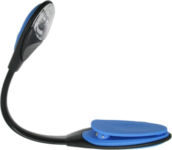 Zd20c LED lučka s sponko modra