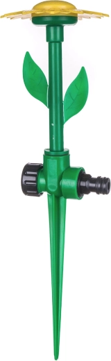 Vrtni razpršilnik v obliki cveta 35 cm, zelen