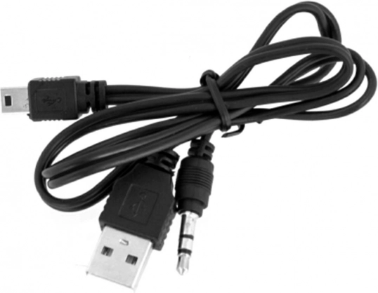 Adapter Mini USB - USB/JACK 3,5 mm