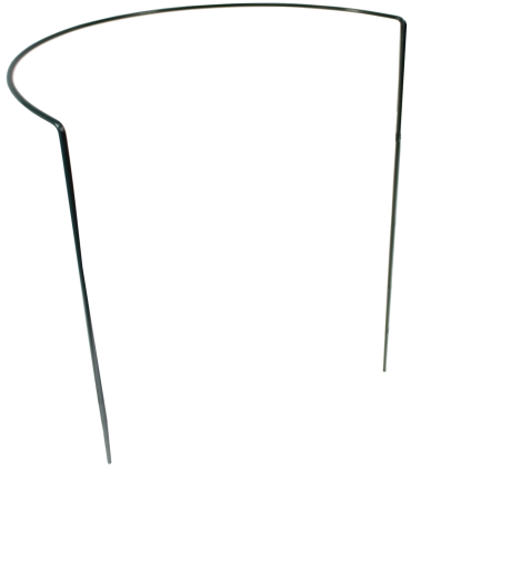 Opora za rastline z objemko 70 × 39 cm