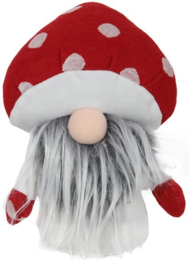 Dekoracija škratek Mušnica 20 cm