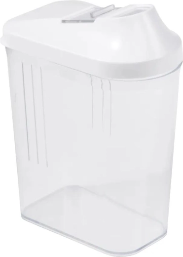Doza za suha živila Paola 0,5 l bela