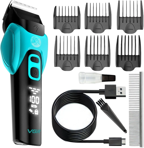 VGR Procut silent 5v1 brezžični strižni aparat za živali v-208 - 1 kos