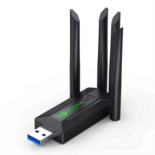 Zunanji Wi‑Fi USB adapter, dvopasovni 1300 Mb/s, USB 3.0 BW01 - 1 kos