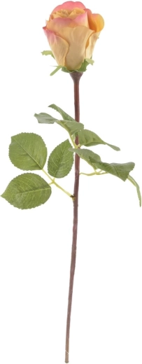Umetna roža – rumena vrtnica 51 cm