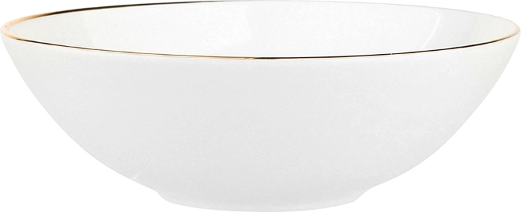 MariaPaula Moderna Gold globok krožnik 18 cm
